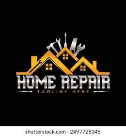 Home Repair logo design, Repair logo