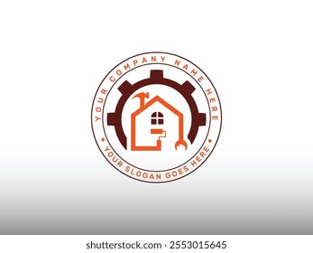 Home Repair Logo Design, Custom Logo Design for Home Repair Services and Renovation Experts