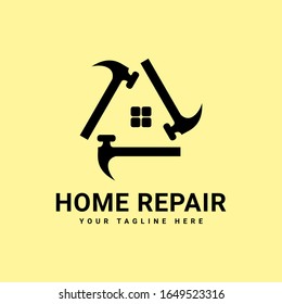 Home Repair Logo Design Template