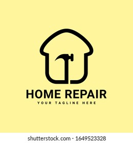 Home Repair Logo Design Template