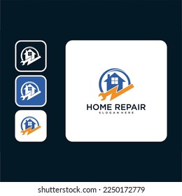 home repair logo design template