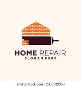 Home repair logo design templates home improvement 