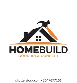 Startseite Reparatur Logo Design Vektor, Real Estate Repair Logo Design Vektor