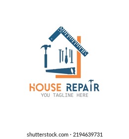 Home Repair Logo Icon Design Vector