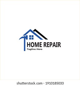 Home Repair logo icon vector template, Repair works at home