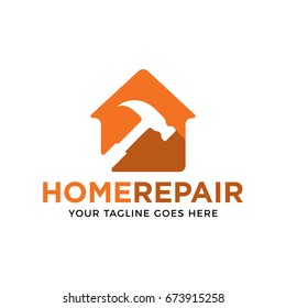 Home Repair Logo Icon Vector Template