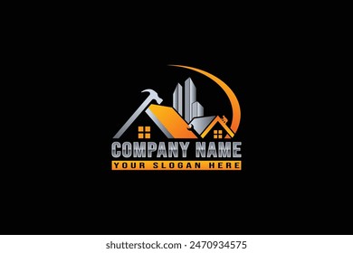 Home Repair Logo Maker Abstract Home Repair Logo Design