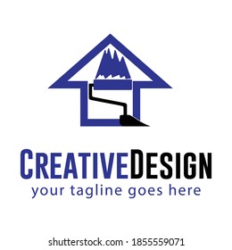 Home repair logo modern design template