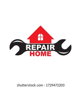 Home Repair Logo Template Design
