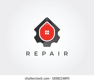 Home Repair Logo Template Design