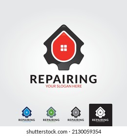 Home Repair Logo Template Design