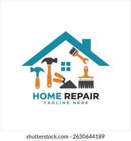 Home Repair Logo Template Design
