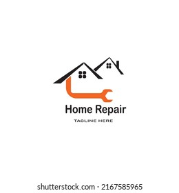 Home Repair logo template vector icon design