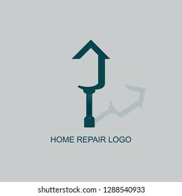 Home Repair logo -  vector