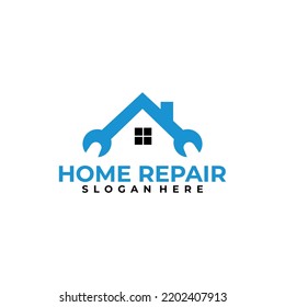 home repair logo vector design template