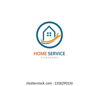 Home repair logo vector template