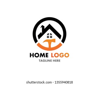 Home repair logo vector template