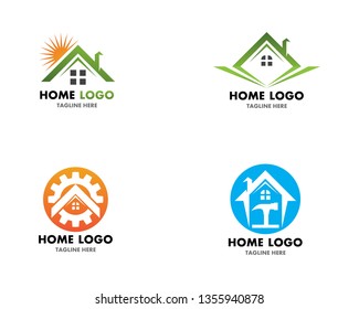 Home repair logo vector template