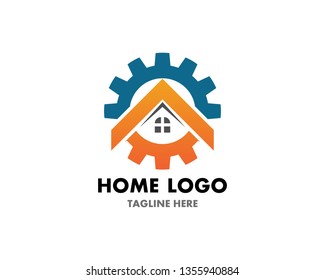 Home repair logo vector template