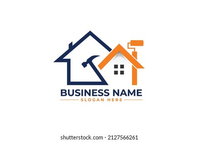Home Repair, Roofing, Remodeling, Handyman Logo	