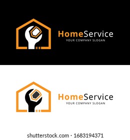 Home Repair And Service Logo