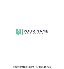 Home Repair Symbol. Real estate business. Creative Letter H logo