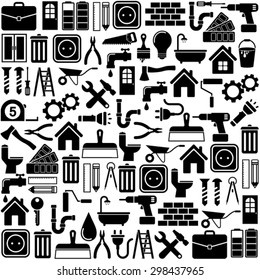 Home repair and tools Icons