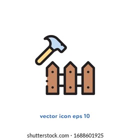 "Home repair" vector icon illustration. Ui/Ux. Premium quality.