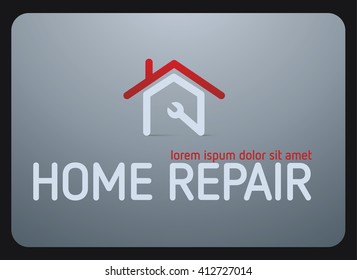 Home repair Vector logo design