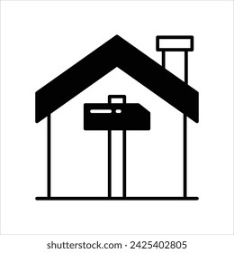 Home Repairs icon vector stock illustration