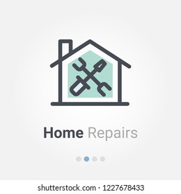 home repairs vector icon