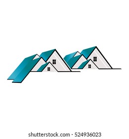 Home Residence Logo Design Template