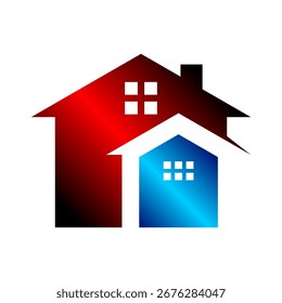 Vector de diseño de logotipo residencial