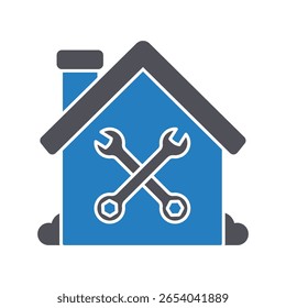 Home restoration :Vector Icon which can easily modify or edit
