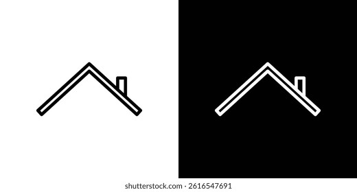 Home roof icon icons and symbol set. trendy illustration