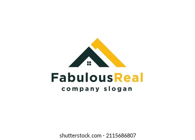 Home Rooftop logo design vector illustration.