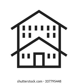 Home, room, house icon vector image.Can also be used for housing. Suitable for mobile apps, web apps and print media.
