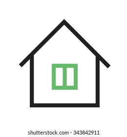 Home, room, house icon vector image.Can also be used for building and landmarks . Suitable for mobile apps, web apps and print media.