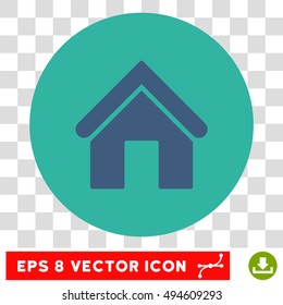 Home Round Icon Vector Eps Illustration Stock Vector (Royalty Free ...