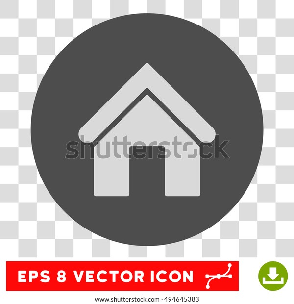 Home Round Icon Vector Eps Illustration Stock Vector (Royalty Free ...