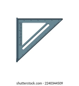 home ruler builder cartoon. home ruler builder sign. isolated symbol vector illustration