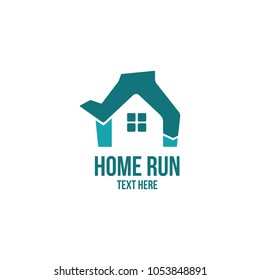 Home Run Logo Concept