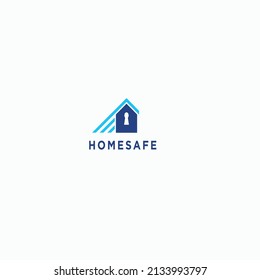 Home Safety Logo, Abstract Home Safety Logo Vector