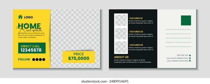 Home Sale Flyer Template Design