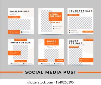 Home Sale Promotion For Social Media Post Template Collection,home Sale For Instagram Post