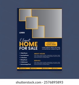 home for sale real estate flyer design layout