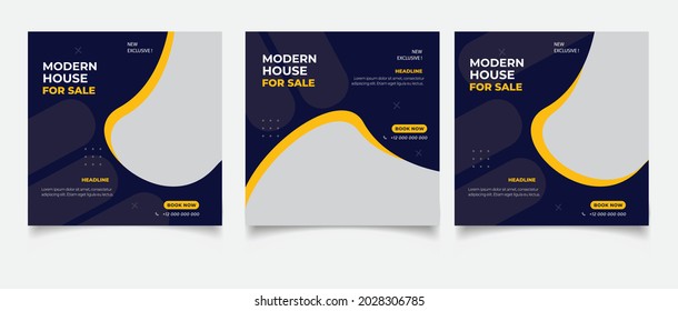 home for sale social media post templates
