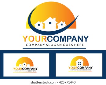 Home sales logo design