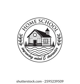 Home school and  Logo Design
