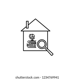  Home schooling icon. Element of home schooling icon. Thin line icon for website design and development, app development. Premium icon